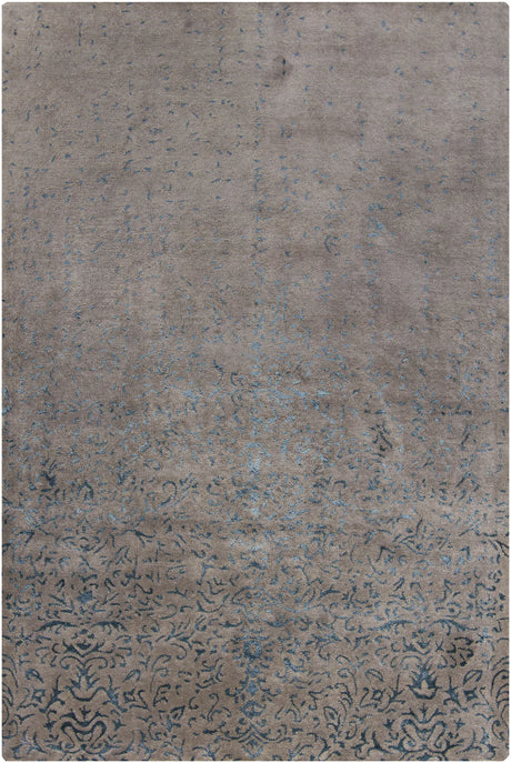 Chandra Rupec RUP-39612 Grey and Blue rug, flat view