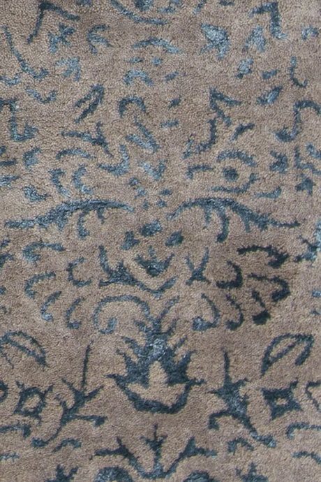 Chandra Rupec RUP-39612 Grey and Blue rug, texture close-up