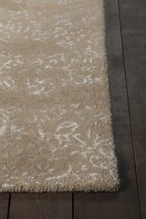 Chandra Rupec RUP-39613 Beige rug, corner detail