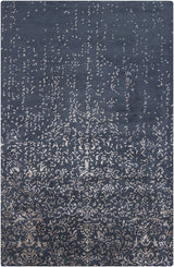 Chandra Rupec RUP-39614 Navy and Beige rug, flat view