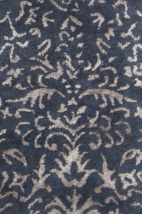 Chandra Rupec RUP-39614 Navy and Beige rug, texture close-up