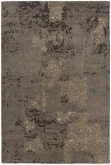 Chandra Rupec RUP-39625 Taupe and Brown and Beige rug, flat view