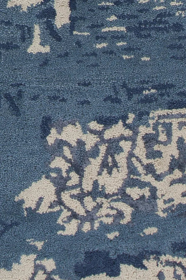 Chandra Rupec RUP-39628 Beige and Blue rug, texture close-up