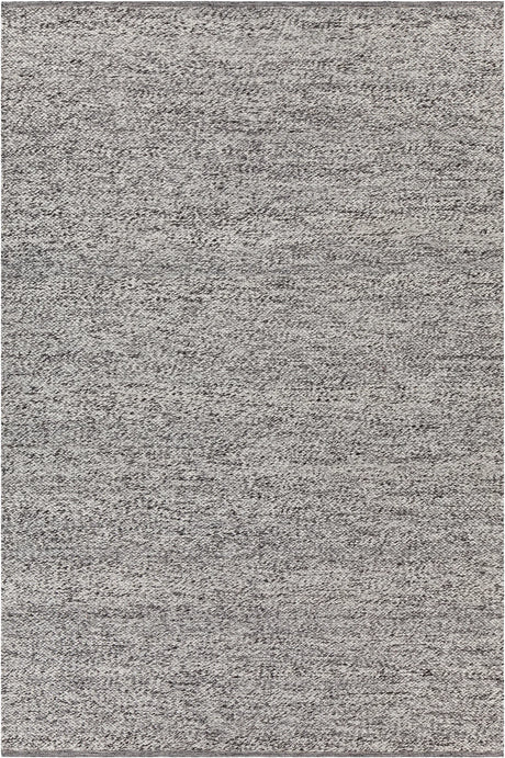 Chandra Rydel RYD-47701 Black and White rug, flat view