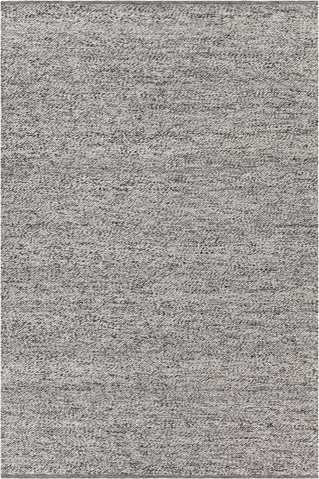 Chandra Rydel RYD-47701 Black and White rug, flat view