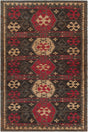 Chandra Ryleigh RYL-46903 Grey and Red and Natural rug, flat view