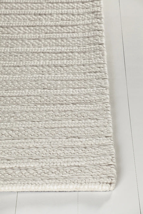 Chandra Saira SAI-44701 White rug, corner detail