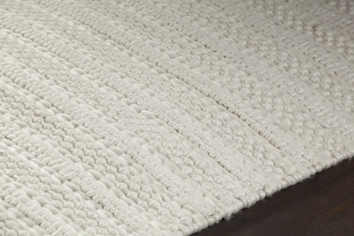 Chandra Saira SAI-44701 White rug, side detail view