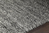 Chandra Saira SAI-44702 Grey rug, side detail view