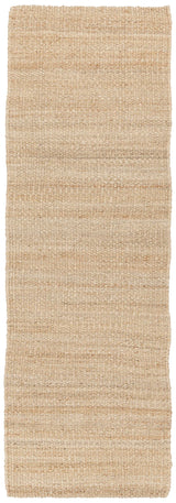 Chandra Saket SAK-3701 Natural Tan runner rug, flat view