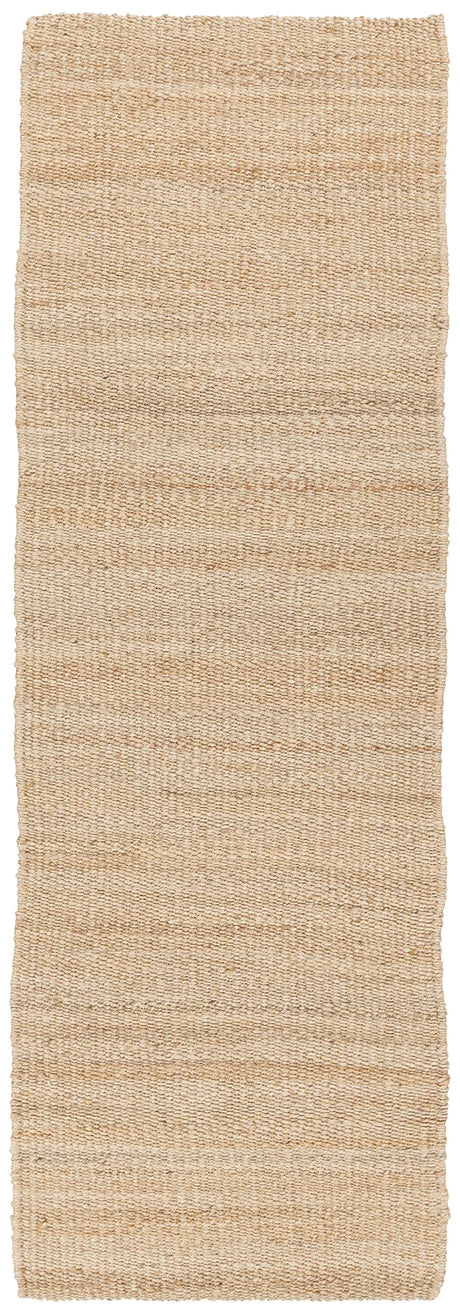 Chandra Saket SAK-3701 Natural Tan runner rug, flat view