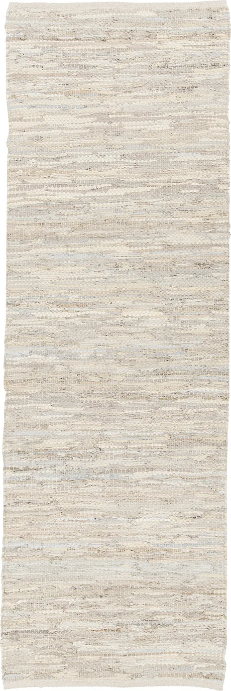 Chandra Saket SAK-3703 Ivory runner rug, flat view