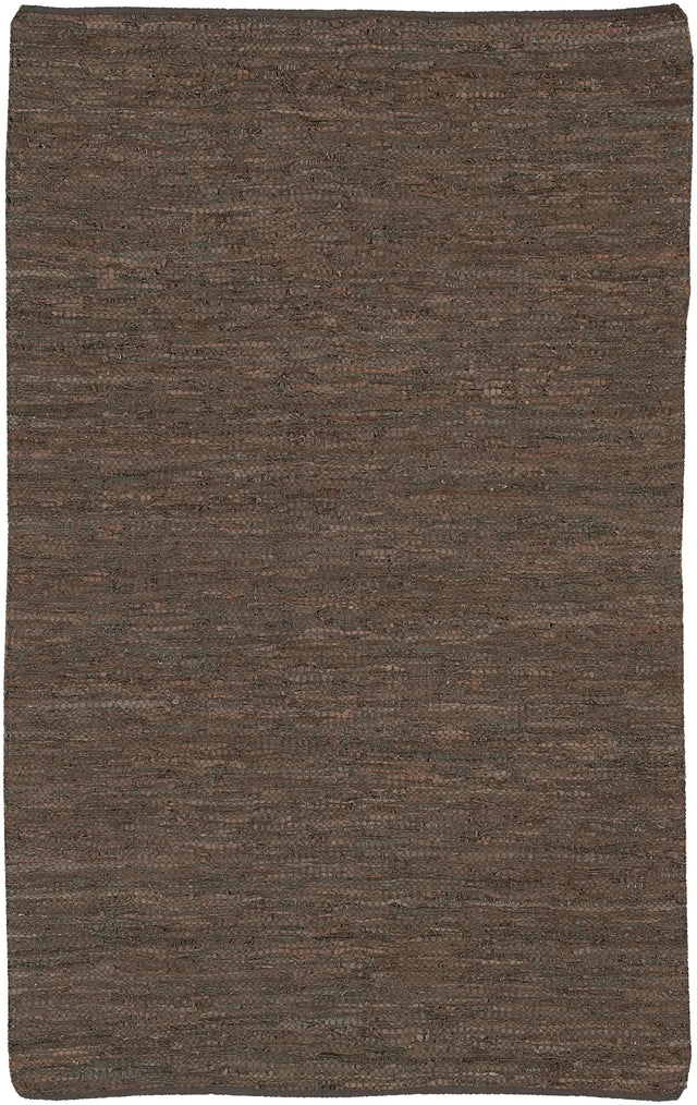 Chandra Saket SAK-3704 Brown rug, flat view