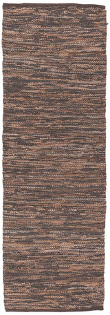 Chandra Saket SAK-3704 Brown runner rug, flat view