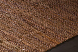 Chandra Saket SAK-3706 Gold and Beige rug, side detail view