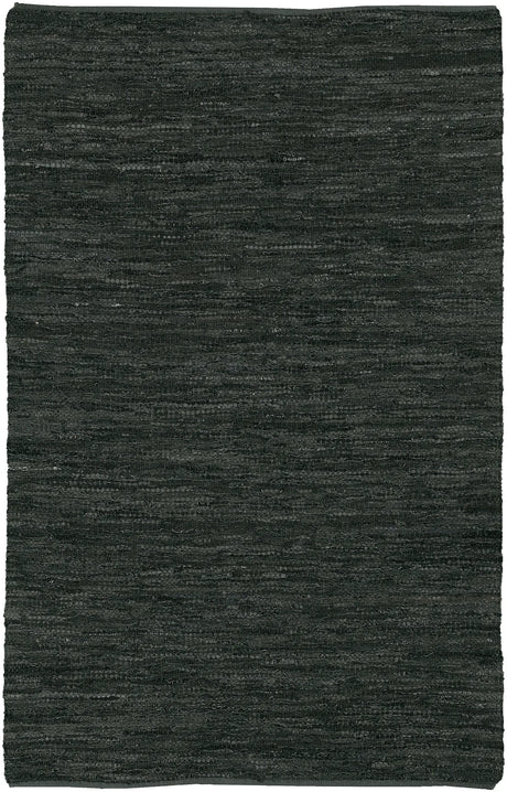 Chandra Saket SAK-3707 Black rug, flat view