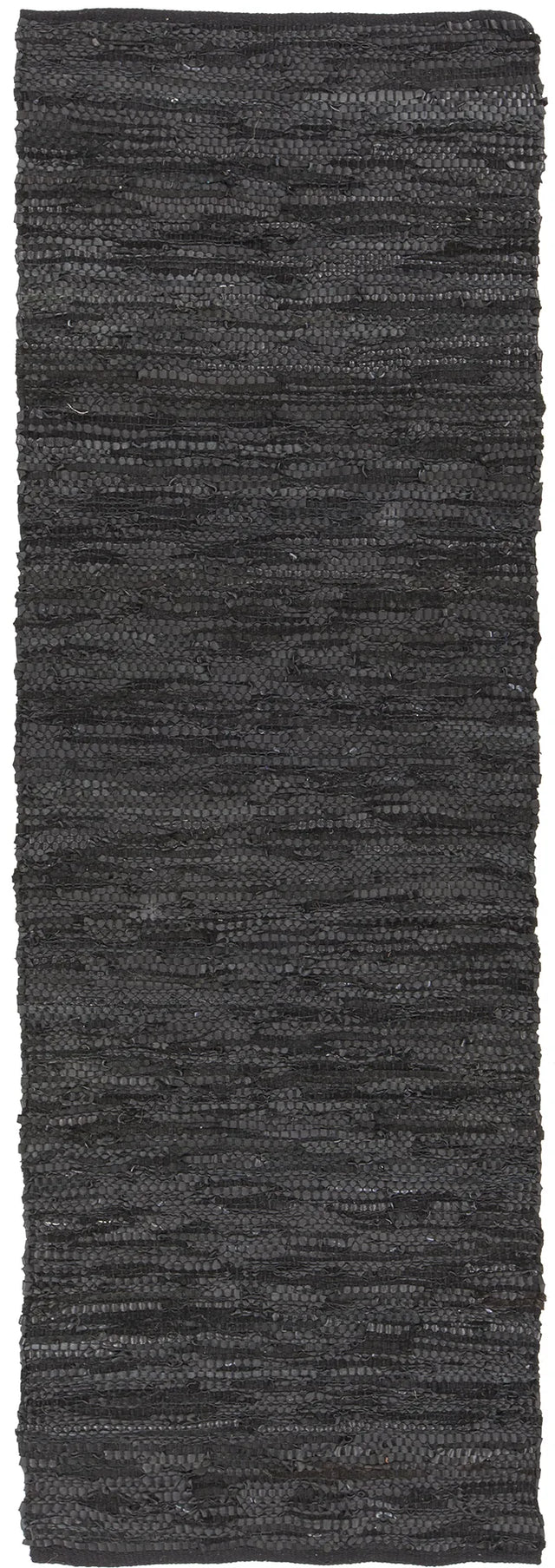 Chandra Saket SAK-3707 Black runner rug, flat view