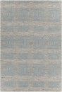 Chandra Salona SAL-34500 Blue and Natural rug, flat view
