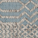 Chandra Salona SAL-34500 Blue and Natural rug, texture close-up
