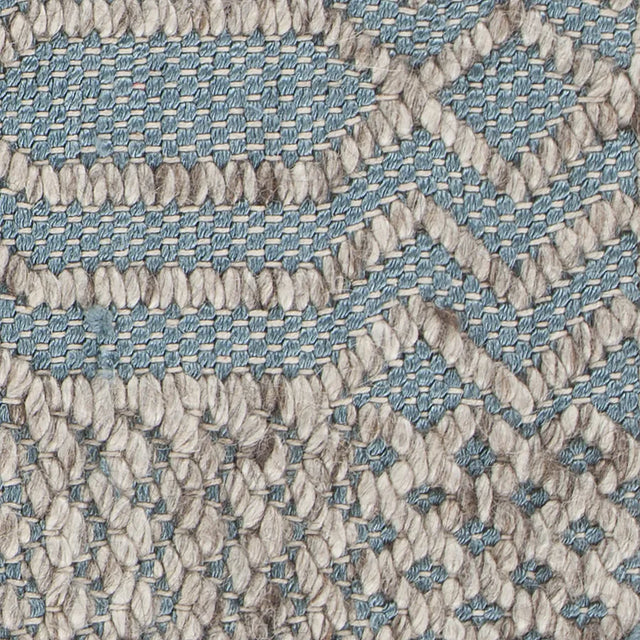Chandra Salona SAL-34500 Blue and Natural rug, texture close-up