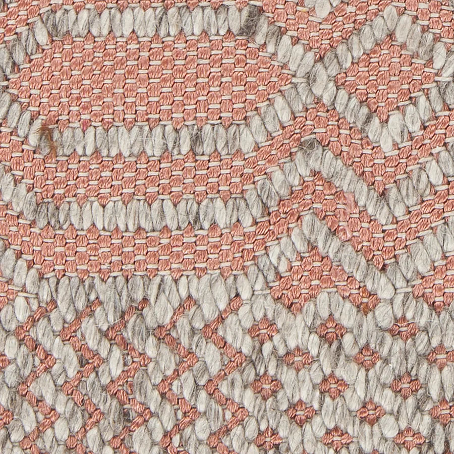 Chandra Salona SAL-34501 Pink and Natural rug, texture close-up