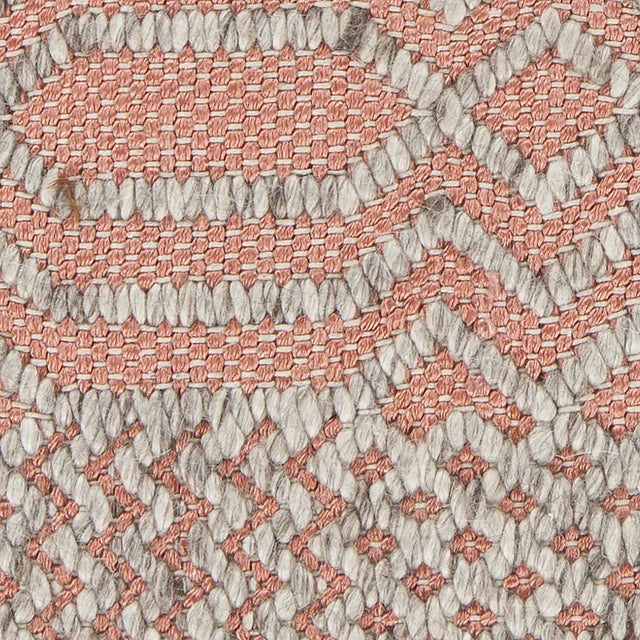 Chandra Salona SAL-34501 Pink and Natural rug, texture close-up