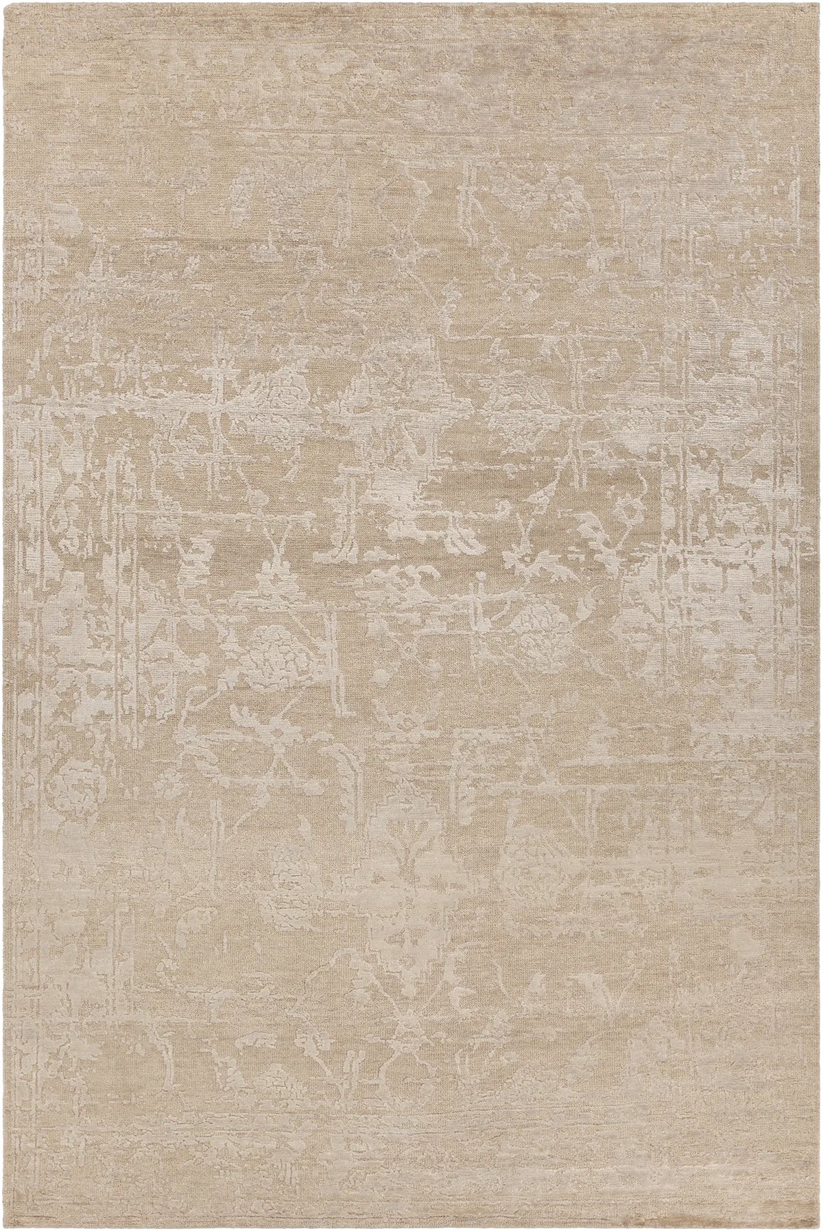 Chandra Sasha SAS-47000 Beige rug, flat view