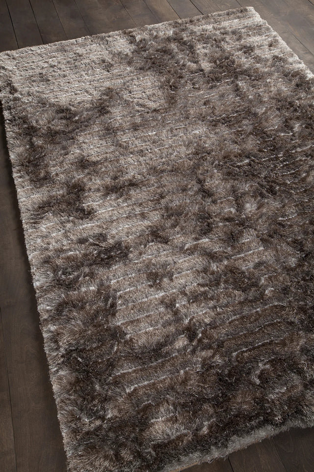 Chandra Savona SAV-16700 Taupe rug, angled side view