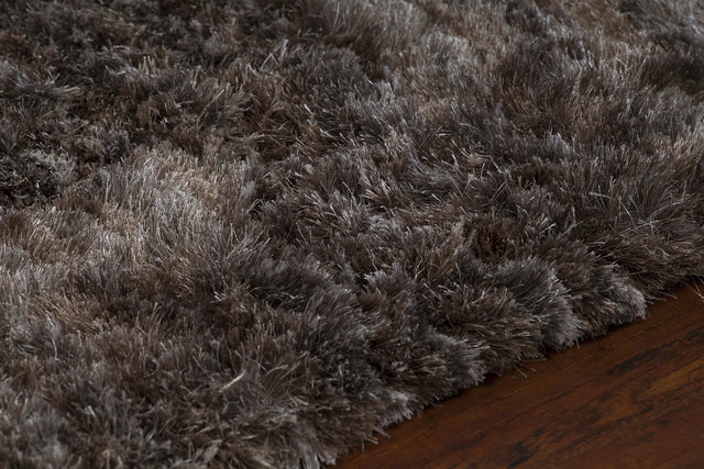 Chandra Savona SAV-16700 Taupe rug, side detail view