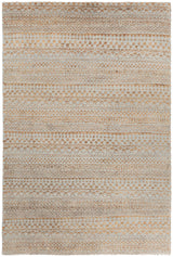Chandra Selene SEL-48901 Grey and Natural rug, flat view