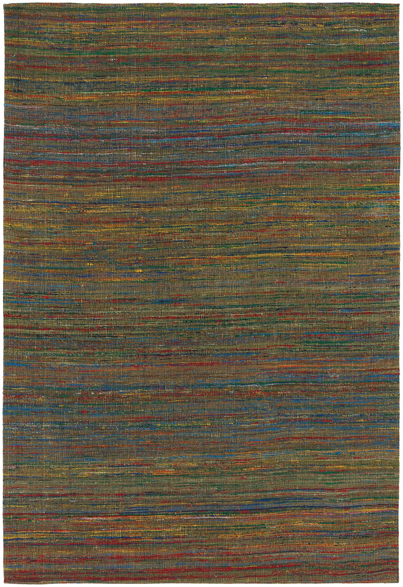 Chandra Shenaz SHE-31201 Multi Colored rug, flat view