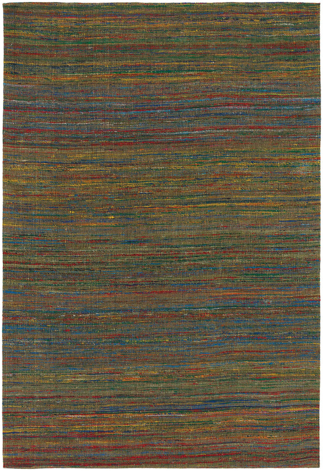 Chandra Shenaz SHE-31201 Multi Colored rug, flat view