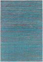 Chandra Shenaz SHE-31203 Blue rug, flat view