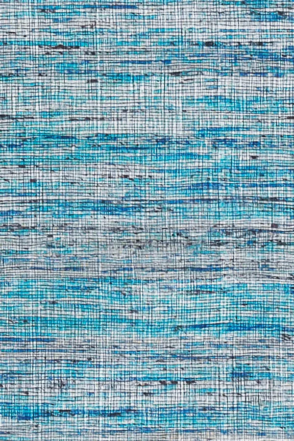 Chandra Shenaz SHE-31204 Blue rug, texture close-up