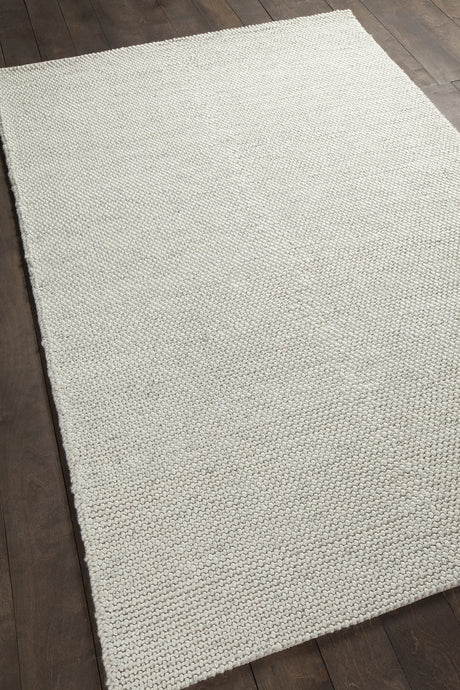 Chandra Sinatra SIN-10102 Cream rug, angled side view