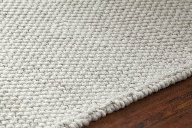 Chandra Sinatra SIN-10102 Cream rug, side detail view