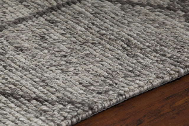Chandra Slone SLO-32802 Silver rug, side detail view