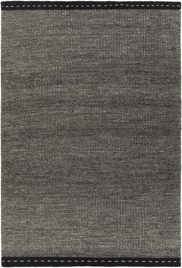 Chandra Sonnet SON-35900 Grey and Black rug, flat view