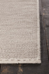 Chandra Sonnet SON-35901 Grey and White rug, corner detail