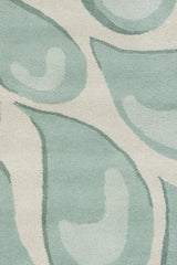 Chandra Stella STE-52009 Beige and Light Aqua rug, texture close-up