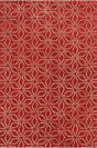 Chandra Stella STE-52135 Red and White rug, flat view