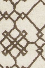 Chandra Stella STE-52174 Cream and Brown rug, texture close-up
