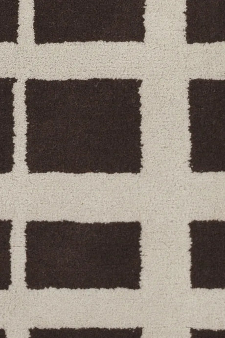 Chandra Stella STE-52220 Brown and Cream rug, texture close-up
