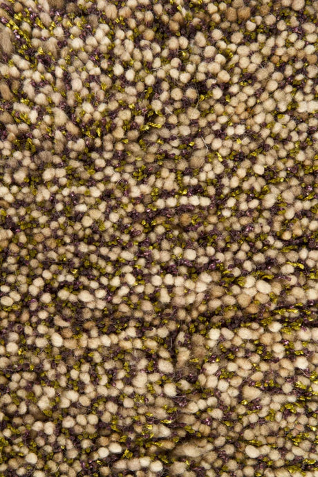 Chandra Sterling STE-21802 Brown and Green and Purple rug, texture close-up