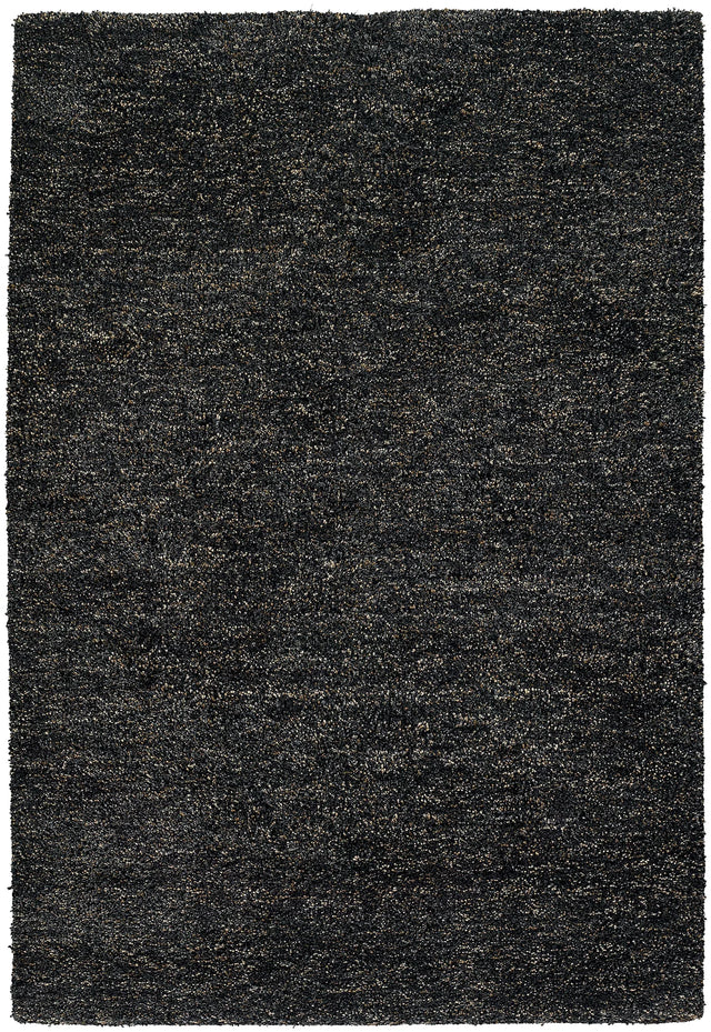 Chandra Sterling STE-21803 Charcoal and Brown and Tan rug, flat view