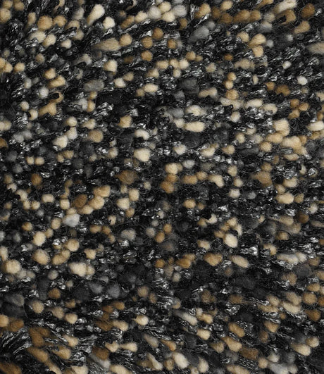 Chandra Sterling STE-21803 Charcoal and Brown and Tan rug, texture close-up