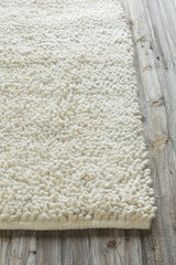 Chandra Strata STR-1106 White rug, corner detail