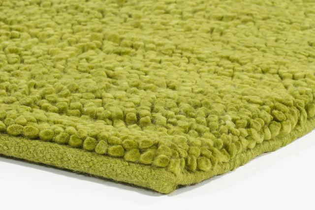 Chandra Strata STR-1108 Green rug, corner detail