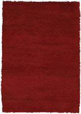 Chandra Strata STR-1110 Deep Red rug, flat view