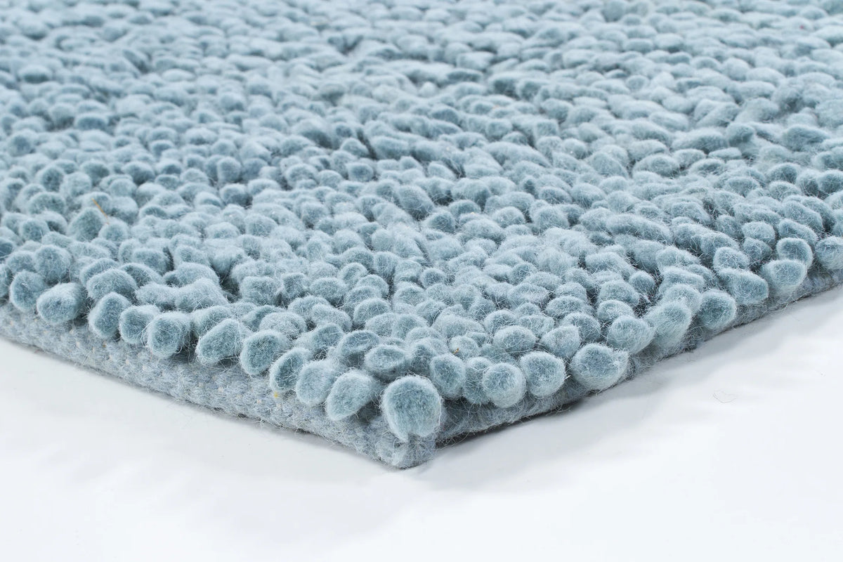 Chandra Strata STR-1124 Blue rug, corner detail